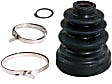 103-2489 OE Replacement Series CV Boot - Black, Direct Fit, Kit
