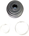 103-2752 OE Replacement Series CV Boot - Black, Direct Fit, Kit