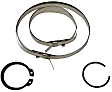 103-2882 OE Replacement Series CV Boot - Black, Direct Fit, Kit