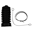 103-2910 Steering Rack Boot, Sold Individually, Direct Fit, OE Replacement Series