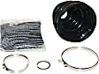 103-2945 OE Replacement Series CV Boot - Black, Direct Fit, Kit