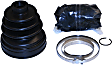 103-2965 OE Replacement Series CV Boot - Black, Direct Fit, Kit