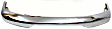 Front Bumper, Chrome, Without Mounting Brackets