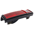 1985 Chevrolet S10 - Passenger Side Halogen Tail Light, Without bulb(s), OE Comparable Finish
