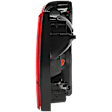 Driver Side Tail Light, without Bulb, Halogen, Clear and Red Lens, Without Trim