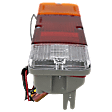 Driver Side Tail Light, with Bulb, Halogen, Amber, Clear and Red Lens, 4 Cyl., 1.3L Engine