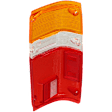Driver Side, Tail Light Lens