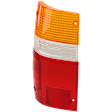 Driver Side, Tail Light Lens