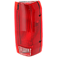 1995 Ford F-150 XLT - Passenger Side Halogen Tail Light, Without bulb(s), OE Replacement