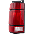Driver Side Tail Light, without Bulb, Halogen, Clear and Red Lens, 6 Cyl., 4.0L Engine
