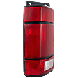 Driver Side Tail Light, without Bulb, Halogen, Clear and Red Lens, 6 Cyl., 4.0L Engine