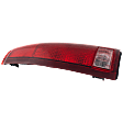 Passenger Side Tail Light, with Bulb, Halogen, Clear and Red Lens, Except 15, 000 Lbs. GVW
