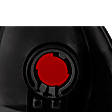 2000 Chrysler Grand Voyager - Driver Side Tail Light, without Bulb, Halogen, Clear and Red Lens