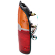 Passenger Side Tail Light, with Bulb, Halogen, Amber, Clear and Red Lens