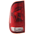 Driver Side Halogen Tail Light, Without bulb(s), OE Replacement, Styleside, CAPA Certified
