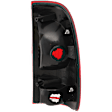 Driver Side Halogen Tail Light, Without bulb(s), OE Replacement, Styleside, CAPA Certified