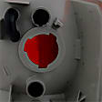 Driver Side Tail Light, without Bulb, Halogen, Clear and Red Lens