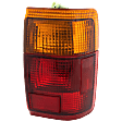 Passenger Side Tail Light, with Bulb, Halogen, Amber and Red Lens, SR5 Model