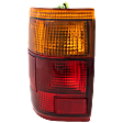Driver Side Tail Light, with Bulb, Halogen, Amber and Red Lens, SR5 Model