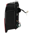 Driver Side Tail Light, with Bulb, Halogen, Clear and Red Lens, Production Date From January 1997