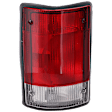 1998 Ford Econoline Super Duty - Driver Side Halogen Tail Light, Without bulb(s), OE Replacement