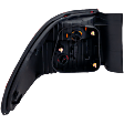 1998-1999 Honda Accord - Passenger Side, Outer Tail Light, with Bulb, Halogen, Clear and Red Lens, Sedan