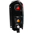2000 Jeep Cherokee Classic - Driver Side Halogen Tail Light, Without bulb(s), OE Replacement