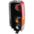 2000 Jeep Cherokee Classic - Driver Side Halogen Tail Light, Without bulb(s), OE Replacement