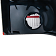 Driver Side Tail Light, without Bulb, Halogen, Amber, Clear and Red Lens