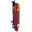 Driver Side Tail Light, without Bulb, Halogen, Amber, Clear and Red Lens