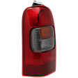 Driver Side Tail Light, with Bulb, Halogen, Amber, Clear and Red Lens