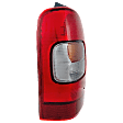 Driver Side Tail Light, with Bulb, Halogen, Amber, Clear and Red Lens