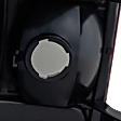 Passenger Side Tail Light, without Bulb, Halogen, Amber, Clear and Red Lens, Stepside