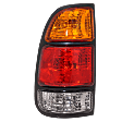 2002 Toyota Tundra Base - Driver Side Halogen Tail Light, With bulb(s),  (Standard Bed), 2-Door,  (Regular Cab), OE Replacement, Standard Cab Pickup, Fleetside