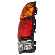 2002 Toyota Tundra Base - Driver Side Halogen Tail Light, With bulb(s),  (Standard Bed), 2-Door,  (Regular Cab), OE Replacement, Standard Cab Pickup, Fleetside