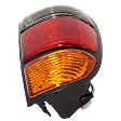 2002 Toyota Tundra Base - Driver Side Halogen Tail Light, With bulb(s),  (Standard Bed), 2-Door,  (Regular Cab), OE Replacement, Standard Cab Pickup, Fleetside