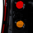 2000 Jeep Grand Cherokee - Driver Side Halogen Tail Light, Without bulb(s), OE Replacement