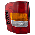 2000 Jeep Grand Cherokee - Driver Side Halogen Tail Light, Without bulb(s), OE Replacement
