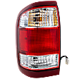 Driver Side Tail Light, with Bulb, Halogen, Clear and Red Lens, R5 Series, Production Date From December 1998