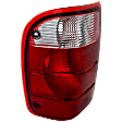 2003 Ford Ranger XLT - Driver Side Halogen Tail Light, Without bulb(s), OE Replacement