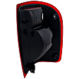 2003 Ford Ranger XLT - Driver Side Halogen Tail Light, Without bulb(s), OE Replacement
