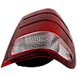 2003 Ford Ranger XLT - Driver Side Halogen Tail Light, Without bulb(s), OE Replacement