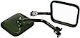 11001.07 Driver and Passenger Side RR Mirror Kits Mirror, Manual Adjust, Non-Heated, Non-Folding, Black, No Signal Light, No Memory, No Puddle Light, No Auto-Dim, No Blind Spot Feature