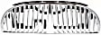 1998-2002 Lincoln Town Car - Grille, Chrome Shell with Silver Insert, 8 Cyl., 4.6L Engine