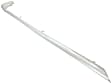 Rear, Driver Side, Outer Bumper Trim, Chrome