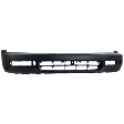 Front Primed Bumper Cover, 4 Cyl., 2.2L Engine, With Fog Light Holes and Spoiler Holes, Without Parking Aid Sensor Holes
