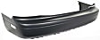 Rear Primed Bumper Cover, Without Parking Aid Sensor Holes, Except Wagon