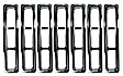11306.2 Rugged Ridge Plastic Grille Insert Chrome