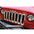 11306.2 Rugged Ridge Plastic Grille Insert Chrome