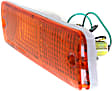 Front, Driver Side Turn Signal Light, With bulb(s)